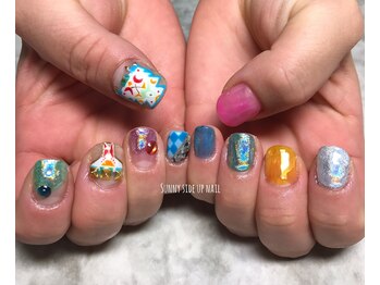 サニーサイドアップ ネイル(Sunny SideUp nail)/Arabian art.