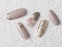 サンミーゴネイル 神戸店(Sunmego Nail)/グレージュ上品ネイル
