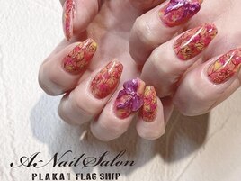 21/4/9　flowernail