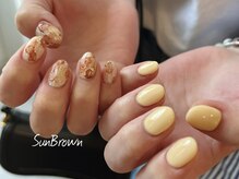 サンブラウン(SUN BROWN)/Ladies nail designed 