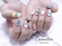 カメリア(Camellia)/ハンドジェルネイル/フィルイン