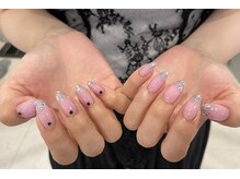 ホワイルアットネイル ハラジュク(while at nail HARAJUKU)/ラメグラデーション