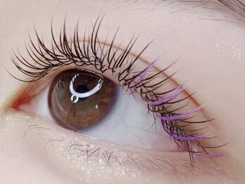 ベストアイラッシュ 渋谷109前店(Best Eyelash)の写真/【カラーエクステ×ワンホンで作る韓国トレンドeye☆】季節や気分に合わせたデザインも自由自在！【渋谷】