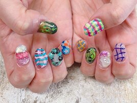 カラフルポップアート