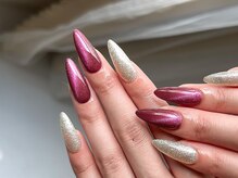 ワンアンドオンリー(One&Only)/ボルドーマグネットネイル