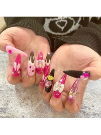 お菓子ネイル