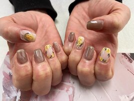 ミモザネイル