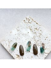 ネイルサロン プラスディーネイル(+D.Nail)/ニュアンス5480円