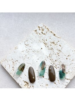 ネイルサロン プラスディーネイル(+D.Nail)/ニュアンス5480円