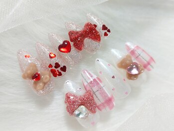 ビジュティエール(Bijoutier)/90分アート8980円リボンくま追加