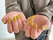 フェリークネイル(feerique nail)/春ネイル/ワンカラー/圓山