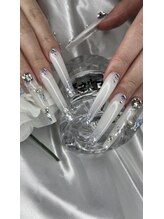 クロスネイル 渋谷店(CROSS nail)/シルバーグラデーション