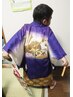 七五三　五歳　袴着付け　¥8800→¥7700