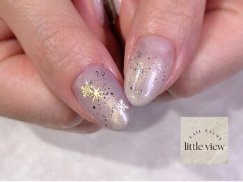 リトルビュー(little view)/・マグネット×雪の結晶