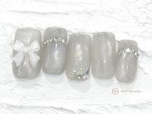 ネイルメゾン 池袋店(NAIL MAISON)/ちゅるちゅるマグリボン￥7800