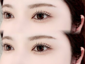 ルチア(Lucia)/上下パーマで中顔面短縮効果!