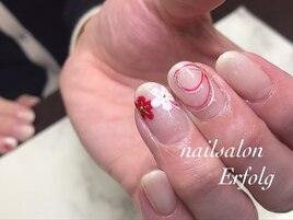 和柄ネイル/初回8500円/銀座