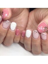 トータルサロン 白べぇーっ プラス/ニットネイル