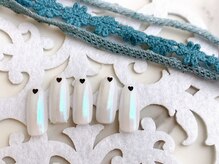 ネイルサロン&スクール ジーナ(GINA)/つやつやホワイトネイル