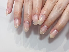 一粒置きネイル