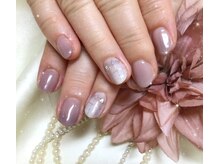 ウィズ フェリーク/もこもこ風チェックネイル