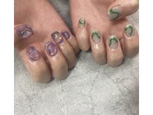 ネイルサロンファストネイルプラス 新宿店(FAST NAIL PLUS)/春ネイル2023【ちぐはぐ】