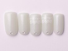 ジェミーネイル エビス(Jemiy nail ebisu)/ワンカラーレース8450yen