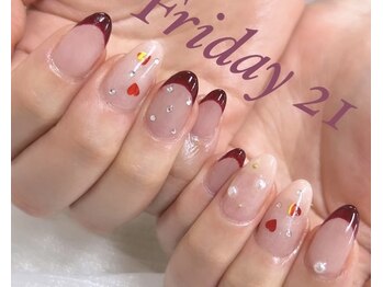 フライデートゥエンティーワン(Friday 21)/手元華やか選べるデザインコース