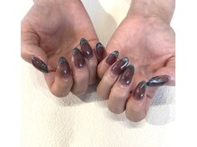 スペル(spell)/clear black×magnet french