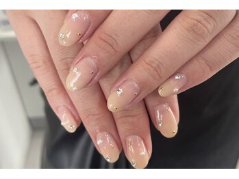 ミエル 大宮店(miel)/グラデーション＋パーツ追加