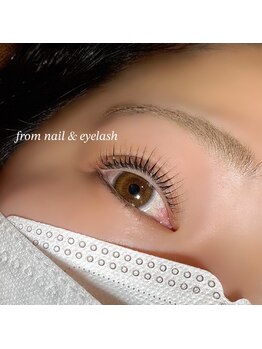 フロムネイルアンドアイラッシュ 神戸三宮(from nail&eyelash)/まつげパーマ//ラッシュリフト*