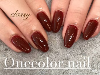 クラッシー(classy)/ボルドー　ワンカラー