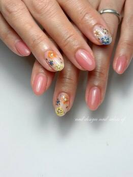 エフネイル(ef nail)/持ち込み4本アート！