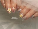 お花ネイル