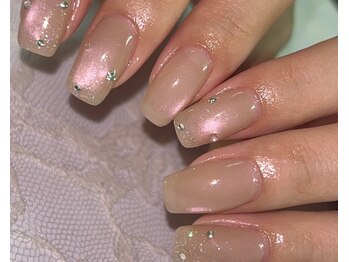 ネイル ブーマー(Nail BOOMER)の写真/ちゅるん、キラキラ、オフィスネイルこれで決まり♪
