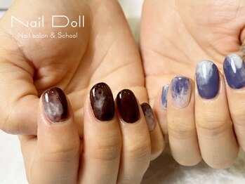 ネイルドール(Nail Doll)/アシメニュアンス