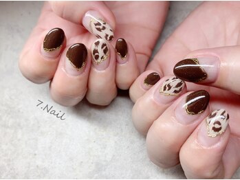ナナネイル(7.Nail)/ヒョウ柄ネイル