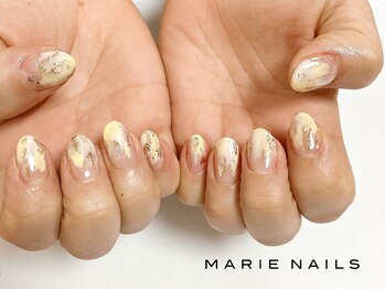 マリーネイルズ 横浜店(MARIE NAILS)/定額¥7,700 ホイル 0530a