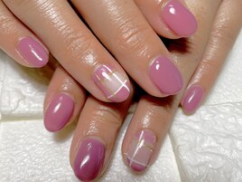 チェックネイル