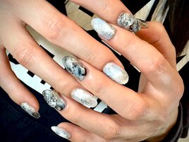 COOLブラックニュアンスネイル☆