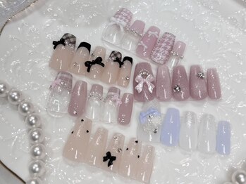 アミスネイル 渋谷店(amisnail)の写真/【specialコース￥8,500→￥6,500（ご新規様限定）】人気のデザインをお得にお試し♪カラーパーツの変更OK