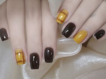 センスネイル 北千住店(Sense Nail)/秋冬ネイル エレガントデザイン
