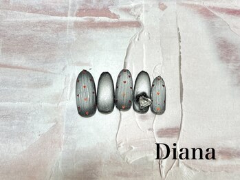 ディアナ ひたちなか高場店(DIANA)/定額ネイル7700円 A-209