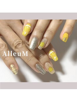 アリューム 北山/レモンネイル