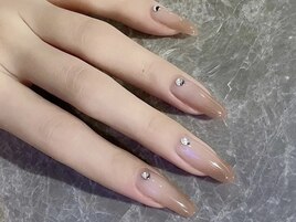 #ワンホンネイル #キラネイル