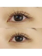 ラティエ(Latier)/フラットラッシュ（ブラウン）