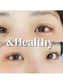シェリー セカンド(Cherie 2nd)の写真/【New!!】&Healthy導入サロン♪エクステとパーマを同日に！ぱっちりeye◎束感仕上げも大人気♪