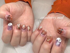 10月定額ハロウィンネイル