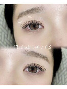 スウィートラッシュ(Sweet Lash)/フラットラッシュ140本