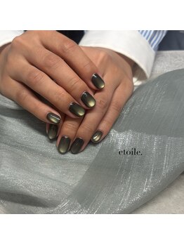 エトワールネイル 高崎筑縄町店(Etoile nail)の写真/悩める爪をレスキュー！ケアもマグネットもニュアンスも◎あなただけの輝きを★